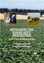 Nutrients for Sugar Beet Production: Soil-Plant Relationships