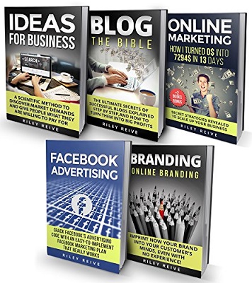 Digital Marketing: The Bible – 5 Manuscripts – Business Ideas, Branding, Blog, Online Marketing, Facebook Advertising /The Most Comprehensive Course Which Cover All Areas Of Digital Marketing 2017