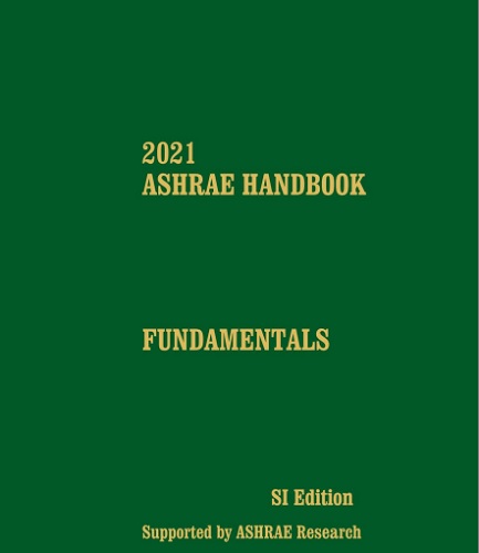 2021 ASHRAE HANDBOOK - FUNDAMENTALS (SI) - کتابخانه الکترونیکی دیتا ساینس