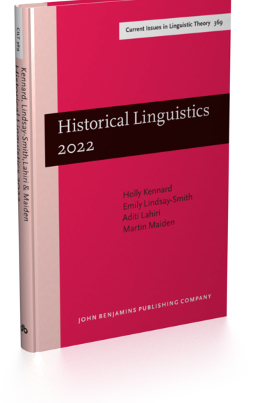 Historical Linguistics: 2022 Selected papers from the 25th International Conference on Historical Linguistics, Oxford, 1–5 August 2022